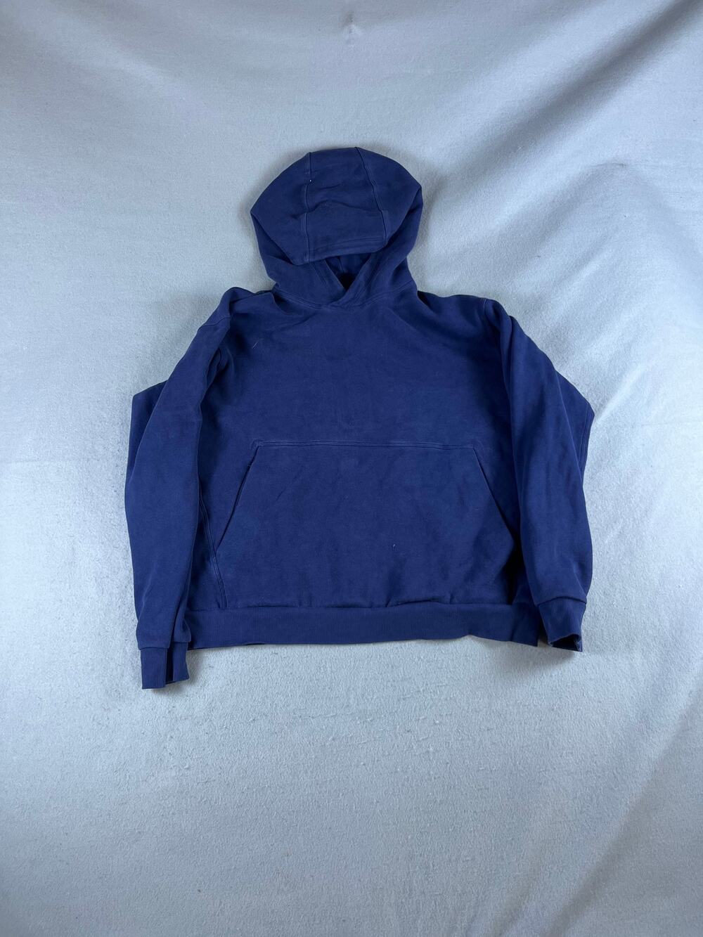 Lululemon Steady State Pullover Hoodie Mens 2XL Navy Blue Athleisure Sweatshirt